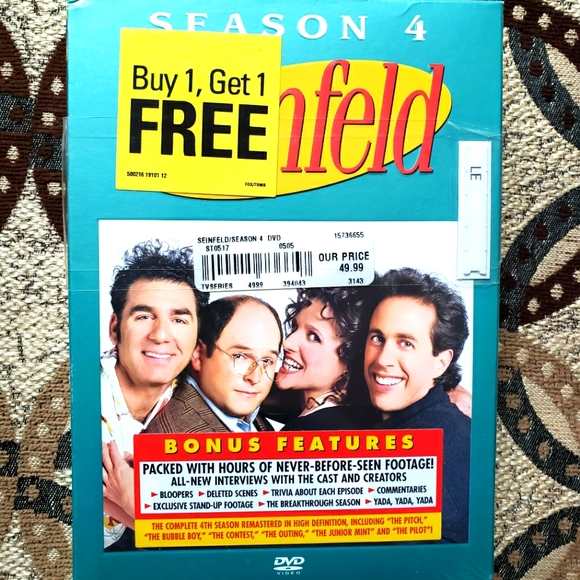 Seinfeld Complete Season 4 - Picture 1 of 2